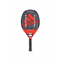 RAQUETE ADIDAS BEACH TENNIS METALBONE 14 - CINZA/VERMELHO